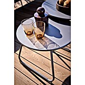 Sunfun Sarah Mesa auxiliar de jardín redonda (Ø x Al: 48 x 37,5 cm, Acero, Antracita) | BAUHAUS