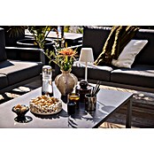 Sunfun Maja Garten-Loungetisch (L x B x H: 110 x 73 x 46 cm, Aluminium, Sicherheitsglas, Night-Grey) | BAUHAUS