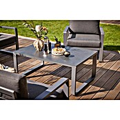 Sunfun Maja Garten-Loungetisch (L x B x H: 110 x 73 x 46 cm, Aluminium, Sicherheitsglas, Night-Grey) | BAUHAUS