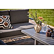 Sunfun Maja Garten-Loungetisch (L x B x H: 138,5 x 70 x 72 cm, Stahl, Night-Grey) | BAUHAUS