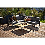 Sunfun Maja Kutni element lounge garniture  (Aluminij, Olefin, Tamno siva) | BAUHAUS