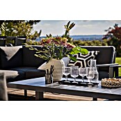 Sunfun Maja Garten-Loungetisch (L x B x H: 138,5 x 70 x 72 cm, Stahl, Night-Grey) | BAUHAUS