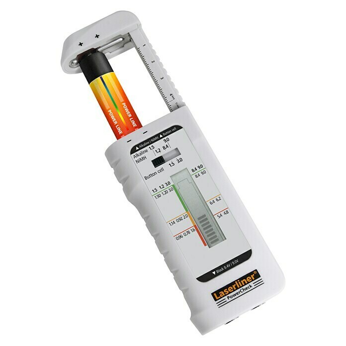 Laserliner Batterijtester Powercheck (Lc-display)