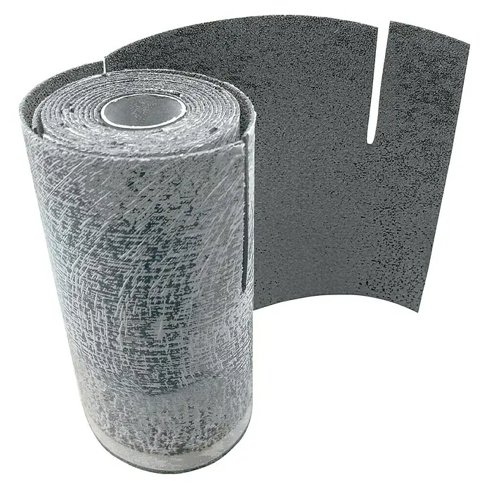 Bitumendachbahn KSK Plus - Grau, 5 x 0,33 m, Selbstklebend, Rechteckig - Eine Rolle selbstklebendes Dichtungsband für professionelle Abdichtungen, ideal für Bau und Handwerk.