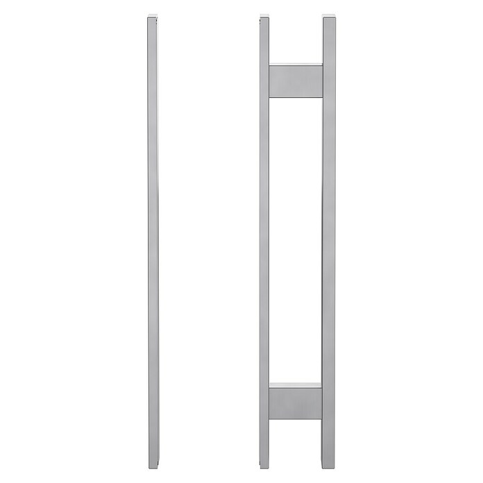 Diamond Doors Griffstange Sensa einseitig (Edelstahloptik, Geeignet für: Ganzglas-Schiebetüren, 35 x 4 cm)