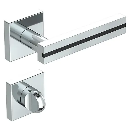 Diamond Doors Black Edition Zimmertürgarnitur WC Hampton Black