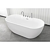 Sanotechnik Samostoječa kopalna kad Aruba  (Do x Š x V: 170 x 75 x 58 cm, Sanitarni akril, Bela) | Samostoječe kopalne kadi | Kopalne kadi | Kopalnica in sanitarije | Izdelki | BAUHAUS