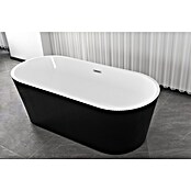 Sanotechnik Samostoječa kopalna kad Reno  (Do x Š x V: 170 x 75 x 58 cm, Sanitarni akril, Črna) | Samostoječe kopalne kadi | Kopalne kadi | Kopalnica in sanitarije | Izdelki | BAUHAUS