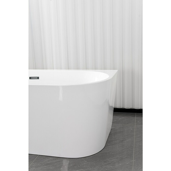 Sanotechnik Samostojeća kada Faro  (D x Š x V: 170 x 75 x 56 cm, Sanitarni akril, Bijela) | BAUHAUS