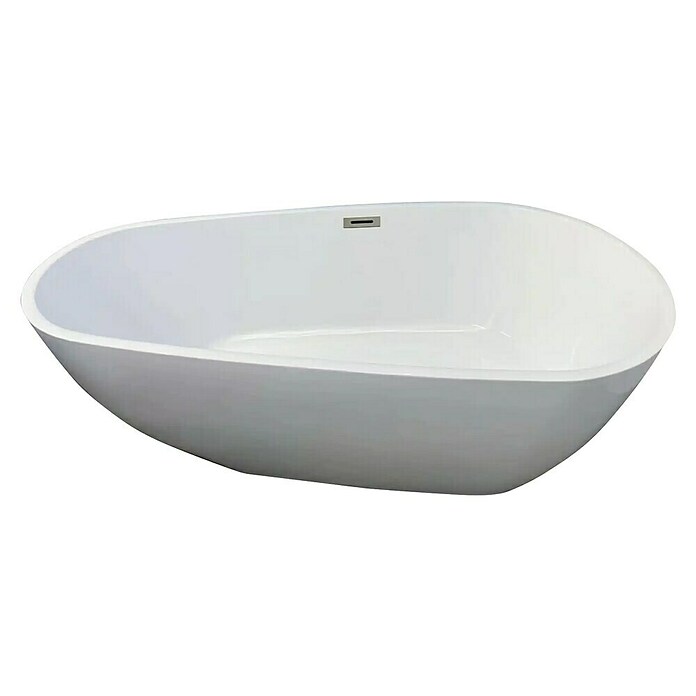 Sanotechnik Samostojeća kada Chicago  (D x Š x V: 170 x 75 x 58 cm, Sanitarni akril, Bijela, 250 l) | BAUHAUS