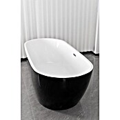 Sanotechnik Samostojeća kada Cuba  (D x Š x V: 175 x 80 x 61 cm, Sanitarni akril, Crna) | BAUHAUS