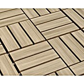 Klickfliese (Akazie, 30 x 30 x 2 cm, Beige, 5 Stk.) | BAUHAUS
