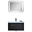 Camargue Stella Waschtischunterschrank (41 x 59,2 x 39 cm, 1 Schubkasten, Ohne Beleuchtung, Grafit)