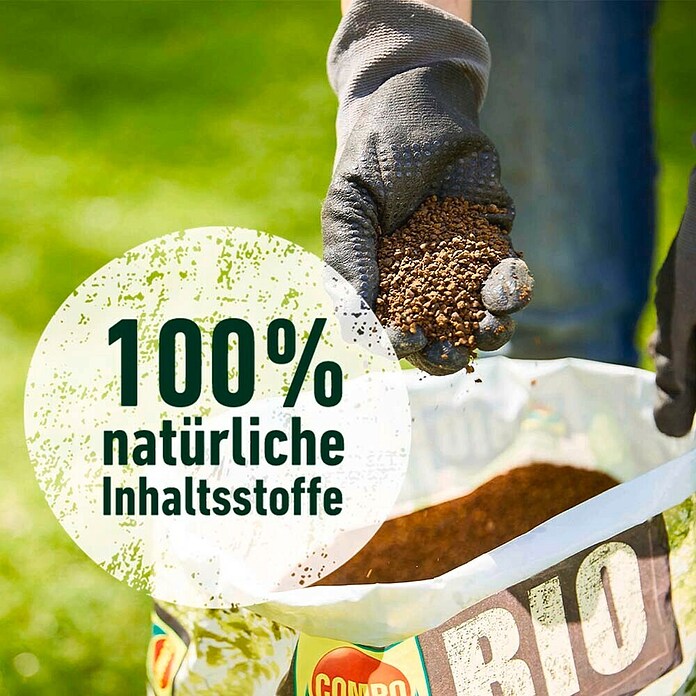 Compo Bio Rasendünger (10,05 kg, Max. Anwendungsfläche: 500 m²) | BAUHAUS