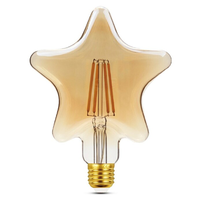 Green Tech LED žarulja Filament  (E27, 4 W, 2.700 K, Zvijezda) | BAUHAUS