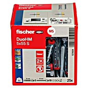 Fischer Hohlraumdübel Duo HM (Ø x L: 10 x 55 mm, Nylon, 25 Stk., M 5) | BAUHAUS