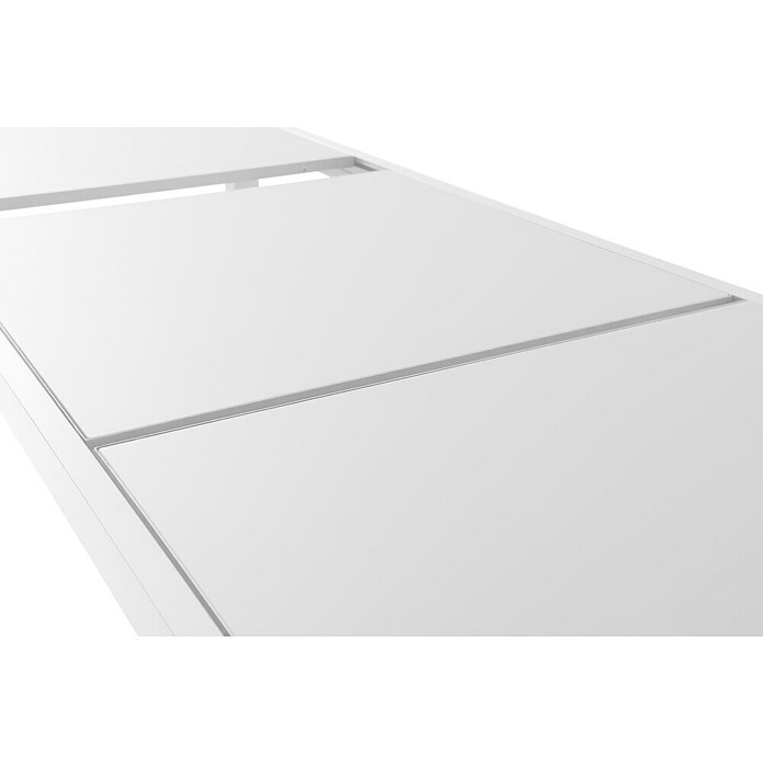 Sunfun Maja Mesa de jardín (L x An x Al: 280 x 100 x 75 cm, Blanco, Extensible) | BAUHAUS
