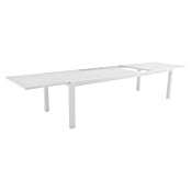 Sunfun Maja Mesa de jardín (L x An x Al: 280 x 100 x 75 cm, Blanco, Extensible) | BAUHAUS