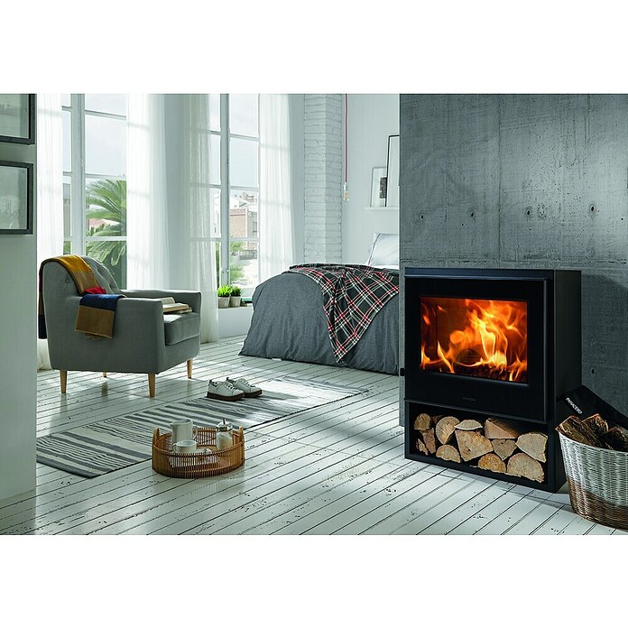 Panadero Kamin na drva Borneo S  (5,8 kW, Kapacitet grijanja prostorije: 170 m³) | BAUHAUS