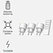KlikAanKlikUit Smart stekkerdoos set (Wit, Max. aansluitvermogen: 2.300 W) | BAUHAUS
