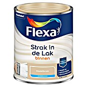 Flexa Strak in de Lak Kleurlak (Hazelbruin, Zijdeglans, Op waterbasis, 750 ml) | BAUHAUS