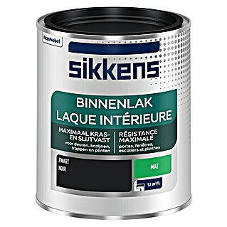 Sikkens Houtlak (Black, 750 ml, Mat)