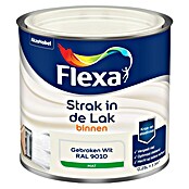 Flexa Strak in de Lak Kleurlak (Gebroken wit, Mat, Op waterbasis, 250 ml) | BAUHAUS