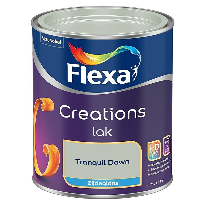 Flexa Creations Kleurlak (Tranquil Dawn, Zijdeglans, 750 ml, Op waterbasis) | BAUHAUS