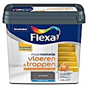 Flexa Mooi Makkelijk Vloerlak (Antracietgrijs, Zijdeglans, 750 ml, Op waterbasis) | BAUHAUS