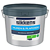 Sikkens Muurverf (Wit, Mat, 10 l) | BAUHAUS