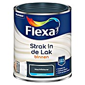 Flexa Strak in de Lak Kleurlak (Nachtblauw, Zijdeglans, Op waterbasis, 750 ml) | BAUHAUS