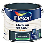 Flexa Strak op de Muur Muurverf (Nachtblauw, Mat, 2,5 l) | BAUHAUS