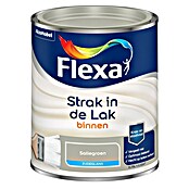 Flexa Strak in de Lak Kleurlak (Saliegroen, Zijdeglans, Op waterbasis, 750 ml) | BAUHAUS