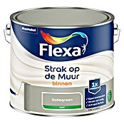 Flexa Strak op de Muur Muurverf (Saliegroen, Mat, 2,5 l) | BAUHAUS
