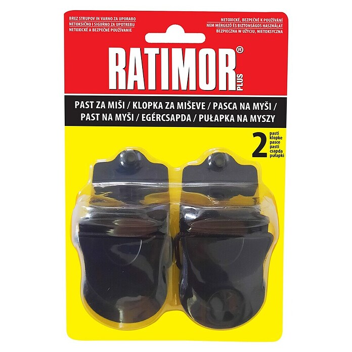 Mišelovka Ratimor Plus  (Škatle za vabo, Plastika, 2 kos) | 7531 - Rodentizide | IAHD - Pflanzenschutz | IAH - Dünger / Pflanzenschutz | IA - Gartenhartware | I - Stadtgarten | BAUHAUS
