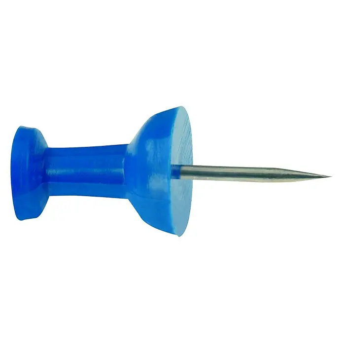 Pinnwandstift - Blau, 16 Stk. - Ansicht von oben