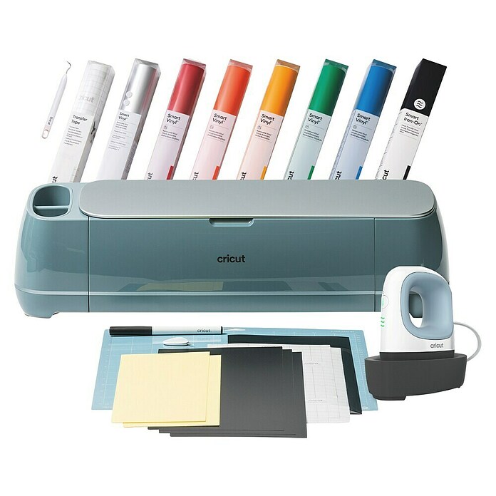 Cricut Maker Plotter de corte Circuit (Verde/ Gris, Bluetooth, Ancho de corte: 29,7 cm, Longitud de corte: 3,6 m) | BAUHAUS