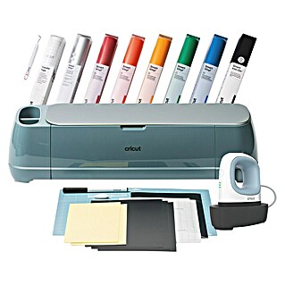 Cricut Maker Plotter de corte Circuit (Verde/ Gris, Bluetooth, Ancho de corte: 29,7 cm, Longitud de corte: 3,6 m)