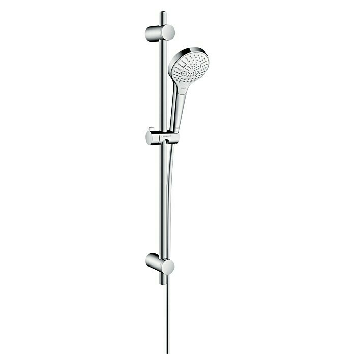 Hansgrohe Brausegarnitur My Select S VarioLochabstand: 40 cm - 61 cm, Art Strahl: SoftRain, IntenseRain, Turbostrahl, Chrom Front View