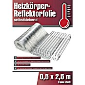 Reflektorfolie für Heizkörper (L x H: 250 x 50 cm, Stärke: 3 mm, Silber, Polyethylen (PE)) | BAUHAUS
