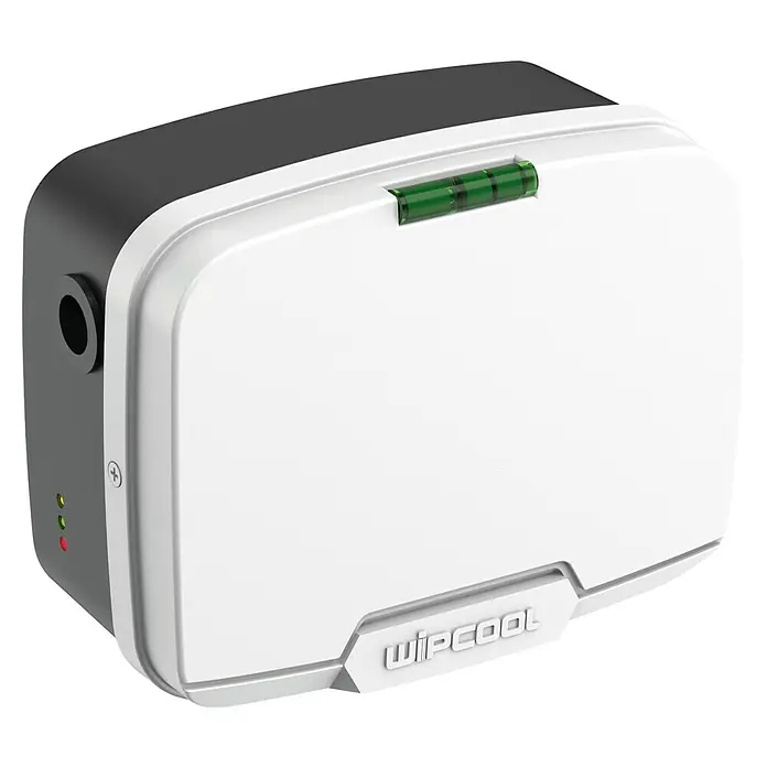 Nebulizador Vaporix Classic - Blanco - Vista del producto WiPCool, un dispositivo compacto con forma de cubo que presenta una combinación de colores blanco y negro.