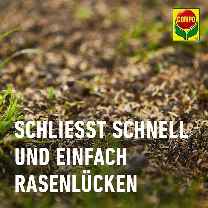 Compo Saat Rasensamen Reparatur Komplett-Mix+ (4 kg, 20 m²) | BAUHAUS
