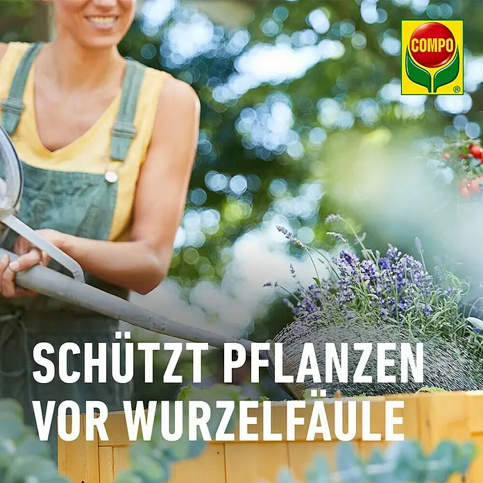 Compo Hochbeet-Grundfüllung Mini-Hochbeet Holzschnitzel - 16 l - COMPO Pflanzenschutzmittel beugt Wurzelfäule vor und schützt die Pflanzen im Garten.