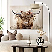 Reinders Glasbild Floral Highlander (Floral Highlander, B x H: 100 x 140 cm) | BAUHAUS