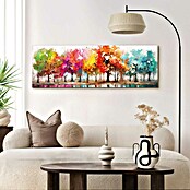 Reinders Glasbild Colour Forest (Colour Forest, B x H: 52 x 156 cm) | BAUHAUS