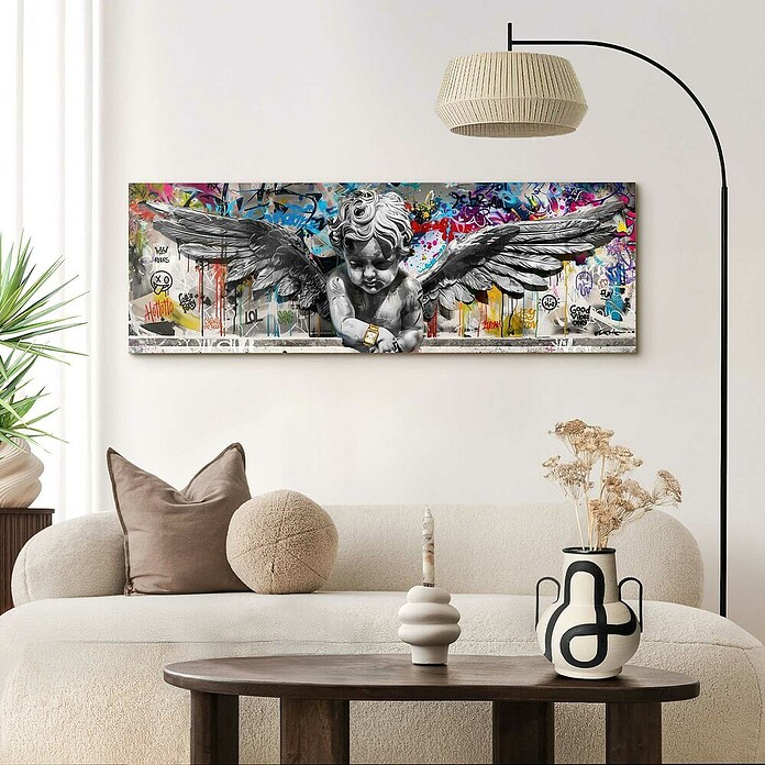 Reinders Glasbild Funky Angel (Funky Angel, B x H: 52 cm x 156 mm) | BAUHAUS