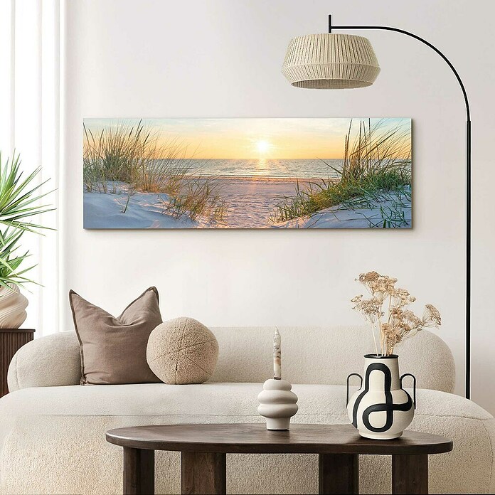 Reinders Glasbild Golden Hour (Golden Hour, B x H: 52 x 156 cm) | BAUHAUS