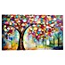 Reinders Glasbild Life Tree Colourful 