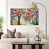 Reinders Glasbild Life Tree Colourful (Life Tree Colourful, B x H: 70 x 118 cm) | BAUHAUS