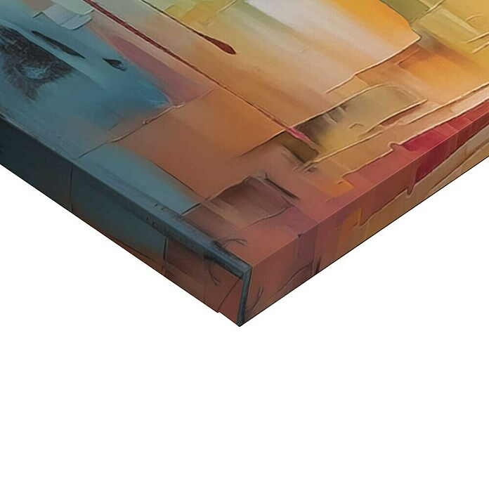 Reinders Glasbild Life Tree Colourful (Life Tree Colourful, B x H: 70 x 118 cm) | BAUHAUS